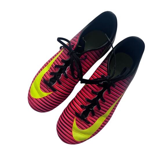 Nike Mercurial Vortex III FG - Crimson/Volt - Soccer Cleats - Picture 2 of 7